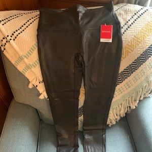 Brand New Spanx Leggings ( Black, Size L)